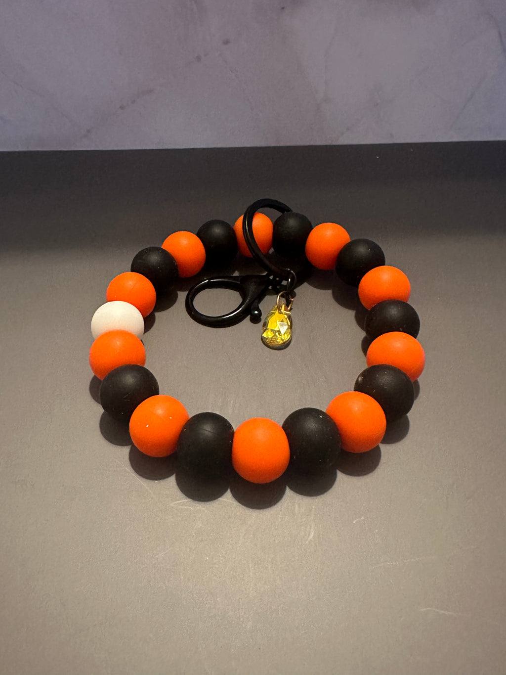 Silicone Beaded Wristlet