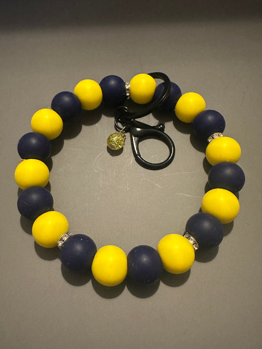 Silicone Beaded Wristlet