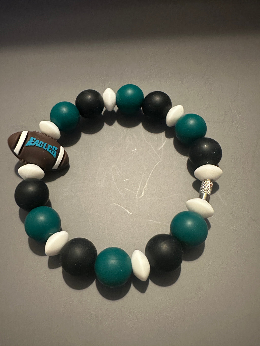 Silicone Beaded Wristlet