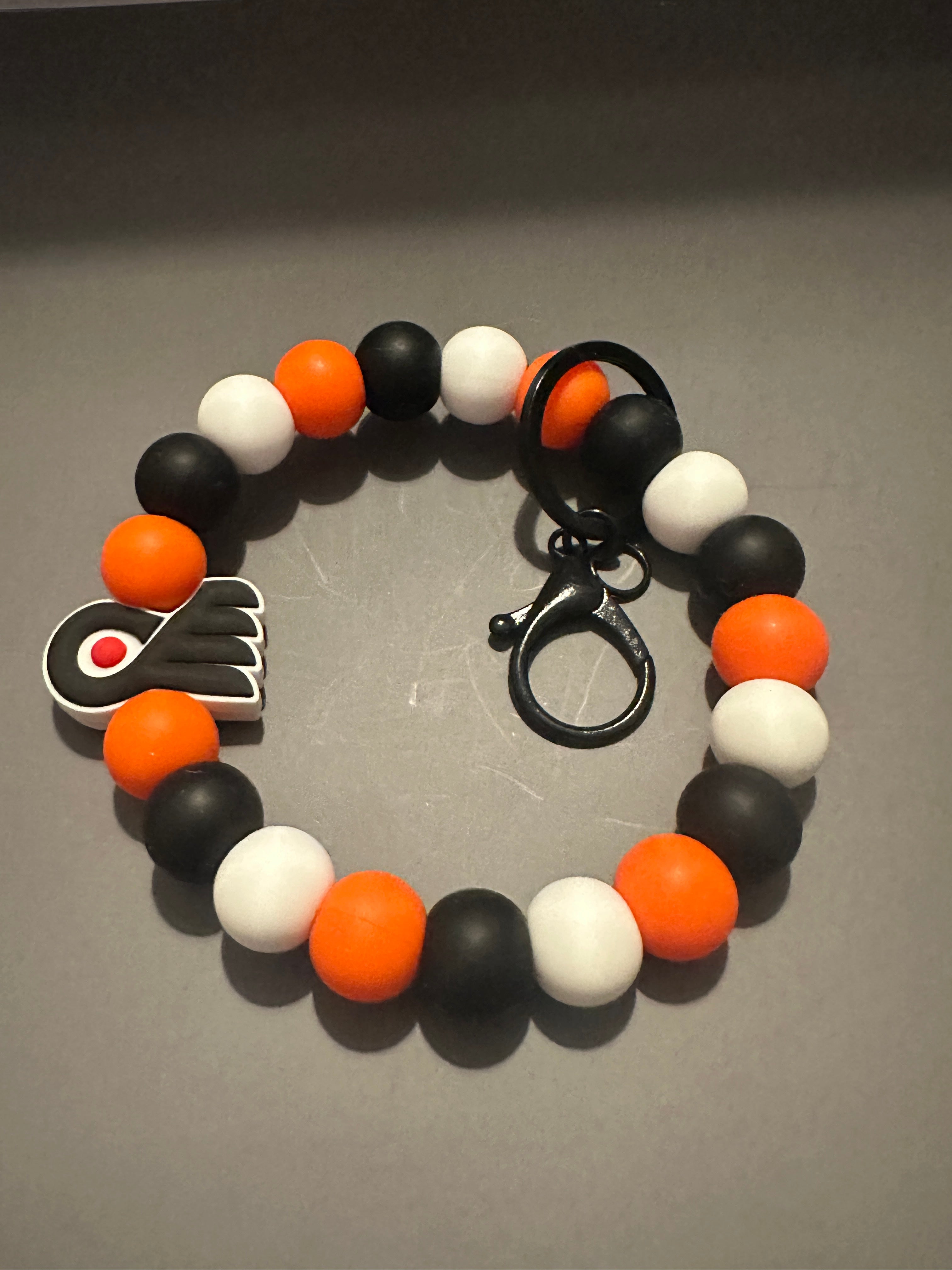 Silicone Beaded Wristlet